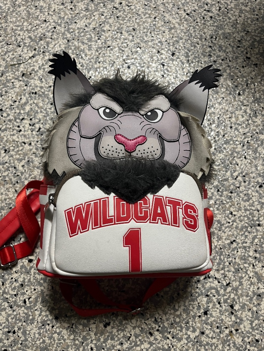 Loungefly Disney wildcats backpack